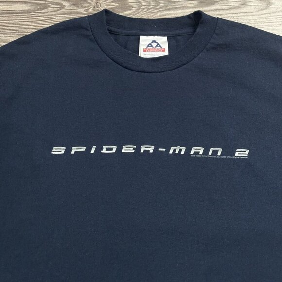 Y2K Spider-Man 2 Marvel Movie Promo T Shirt - Picture 3 of 5